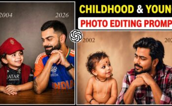 Childhood vs present Ai Photos