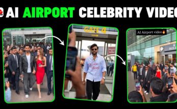 Ai celebrity Airport Video