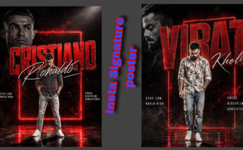 Signature poster