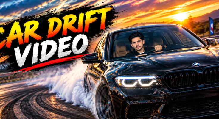 Car drift video
