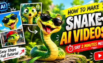 snake funny video